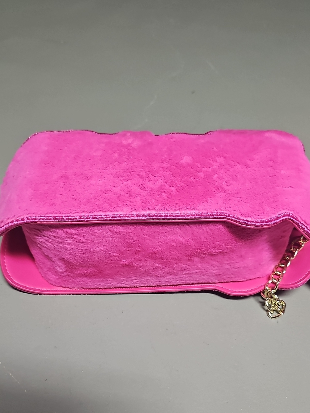 Barbie The Movie NWT Pink Barbie Logo XBody Plush Bag Limited Edition - Picture 7 of 11